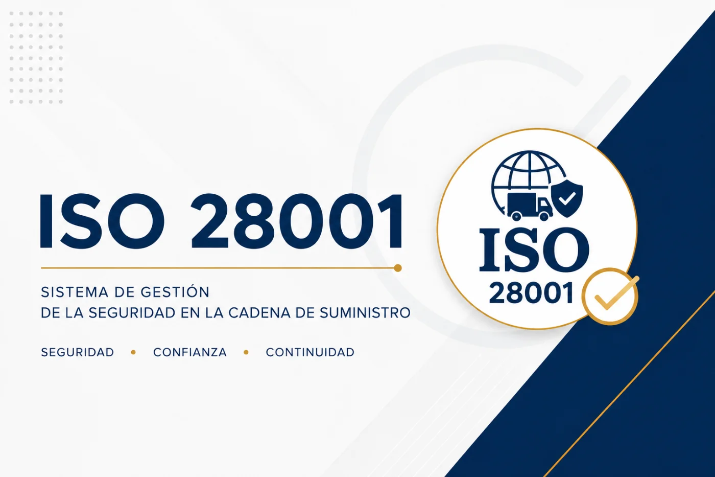 ISO 28001 — Sistema de Gestión de la Seguridad en la Cadena de Suministro